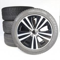 Set di ruote invernali in lega da 19 pollici con pneumatici Pirelli per EQE 295, Mercedes-Benz originale