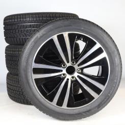 Set di ruote invernali in lega da 19 pollici con pneumatici Hankook per EQE 295, Mercedes-Benz originale