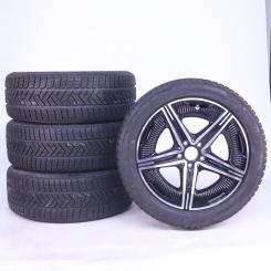 Ruote complete set AMG 19 pollici alluminio Pirelli Classe E 