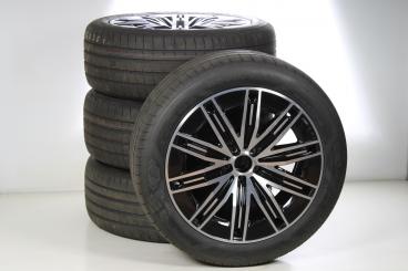Set di ruote estive in lega da 21 pollici con pneumatici Goodyear per EQS SUV 296, Mercedes-AMG originale