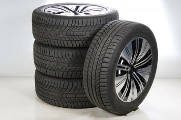 Set di ruote invernali in lega da 19 pollici con pneumatici Continental per EQS 297, Mercedes-Benz originale