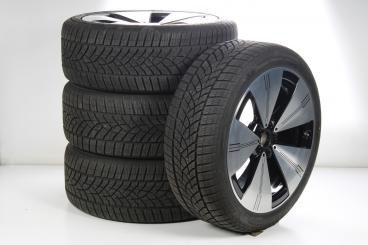 Set di ruote invernali in lega da 21 pollici con pneumatici Goodyear per EQS 297, EQE SUV 294, Mercedes-Benz originale