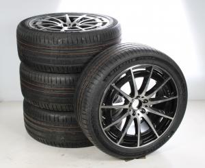 Set di ruote estive in lega da 21 pollici con pneumatici Michelin per EQS 297, Mercedes-AMG originale