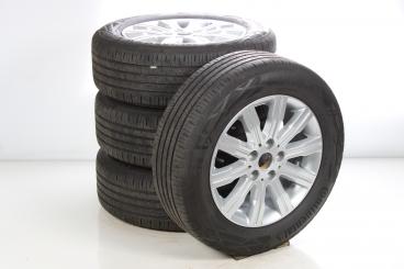Ruote complete Set 16 pollici alluminio CONTINENTAL Citan 42 