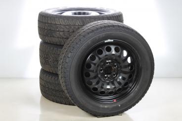 Ruote complete set da 17 pollici in acciaio DUNLOP classe V 