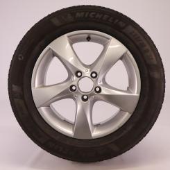 Ruota completa in alluminio MICHELIN/PilotDati 5 a 5 razze 