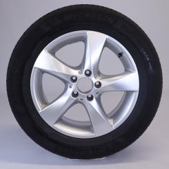 Ruota completa in alluminio MICHELIN/PilotDati 5 a 5 razze 