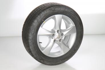 Ruota completa in alluminio MICHELIN/PilotDati 5 a 5 razze 