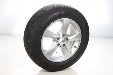 Ruota completa in alluminio MICHELIN/PilotDati 5 a 5 razze 