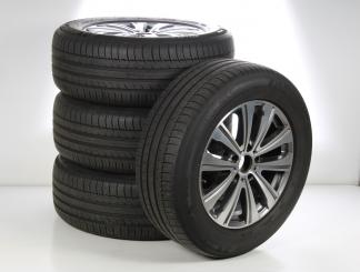 Set di ruote estive in lega da 19 pollici con pneumatici Michelin per G-Modell 463, Mercedes-Benz originale