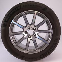Ruota completa Alu MICHELIN/Pilot 5ERG AMG a razze multiple 