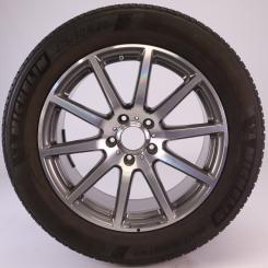 Ruota completa Alu MICHELIN/Pilot 5ERG AMG a razze multiple 