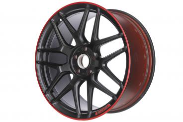 Cerchio in alluminio cerchio fucinato AMG a razze incrociate 
