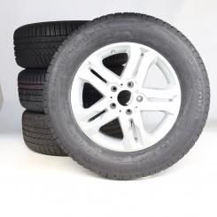 Set di ruote invernali in lega da 18 pollici con pneumatici Continental per G-Modell 463, Mercedes-Benz originale