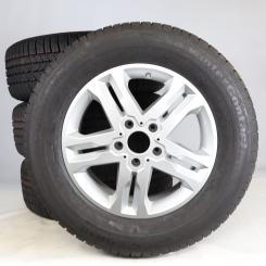 Set di ruote invernali in lega da 18 pollici con pneumatici Continental per G-Modell 463, Mercedes-Benz originale