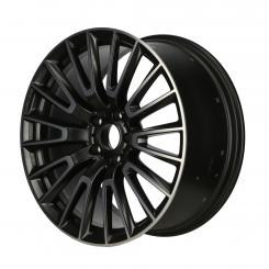Cerchio in alluminio AMG con cerchio fucinato a 10 doppie razze 