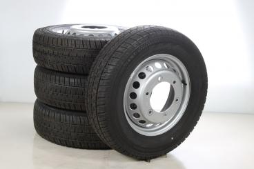 Ruote complete Set da 16 pollici in acciaio CONTINENTAL Spri 