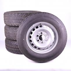 Ruote complete Set da 16 pollici in acciaio CONTINENTAL Spri 