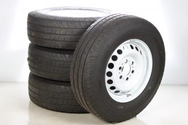 Ruote complete Set da 16 pollici in acciaio CONTINENTAL Spri 