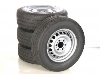 Ruote complete Set da 16 pollici in acciaio CONTINENTAL Spri 