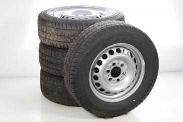 Ruote complete Set da 16 pollici in acciaio CONTINENTAL Spri 