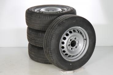 Ruote complete set da 16 pollici in acciaio MICHELIN Sprinte 