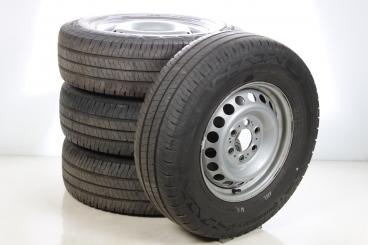 Ruote complete Set da 16 pollici in acciaio CONTINENTAL Spri 