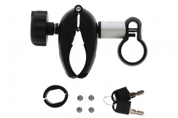 Accessorio braccio di sostegno per 1 bicicletta nera/argento 