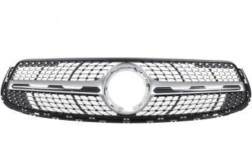 Mascherina del radiatore argento iridium opaco 