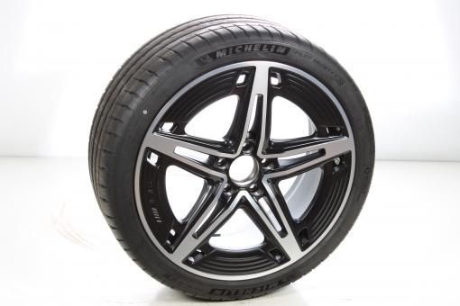 Ruota completa Alu CONTI/SportContact 6 Cerchio AMG a 5 razz 