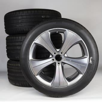 Set di ruote estive in lega da 21 pollici con pneumatici Pirelli per GL-/Classe GLS X167, Mercedes-Benz originale