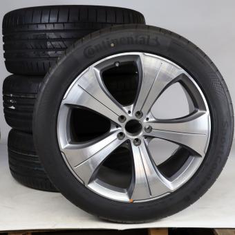 Set di ruote estive in lega da 21 pollici con pneumatici Continental per GL-/Classe GLS X167, Mercedes-Benz originale