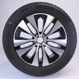 Ruota completa Alu CONTI/WinterContact TS8 Cerchio a 5 doppi 