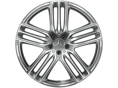Cerchio in alluminio a 5 triple razze 