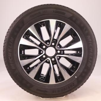 Ruota completa cerchio in alluminio MICHELIN/Alpin5 a 5 dopp 