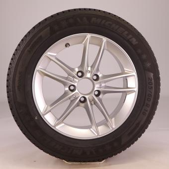 Ruota completa cerchio in alluminio MICHELIN/Alpin5 a 5 dopp 