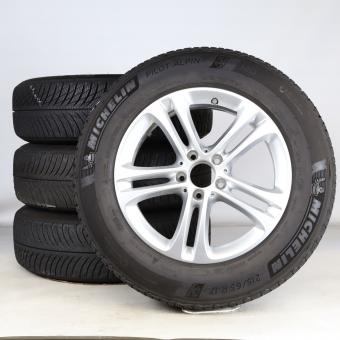 Set di ruote invernali in lega da 17 pollici con pneumatici Michelin per Classe GLA H247, Classe GLB X247, Mercedes-Benz originale