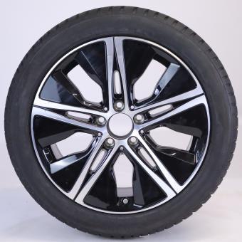 Ruota completa Alu Bridge/Blizzak LM001 cerchio a 5 razze 