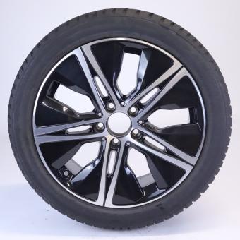 Ruota completa Alu Bridge/Blizzak LM001 cerchio a 5 razze 