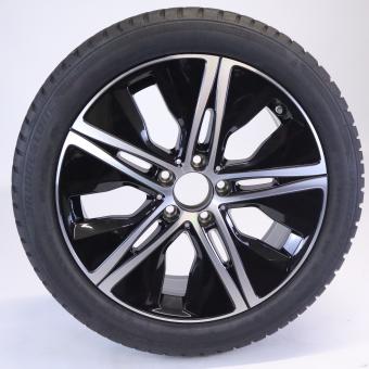 Ruota completa Alu Bridge/Blizzak LM001 cerchio a 5 razze 
