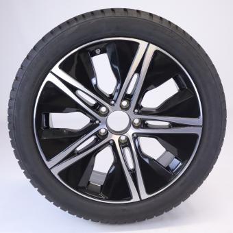 Ruota completa Alu Bridge/Blizzak LM001 cerchio a 5 razze 