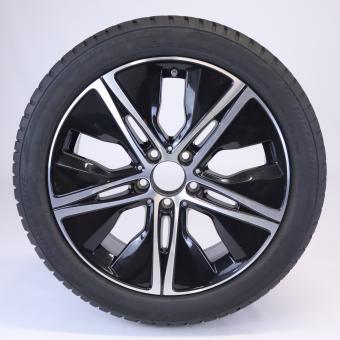 Ruota completa Alu Bridge/Blizzak LM001 cerchio a 5 razze 