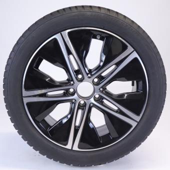 Ruota completa Alu Bridge/Blizzak LM001 cerchio a 5 razze 