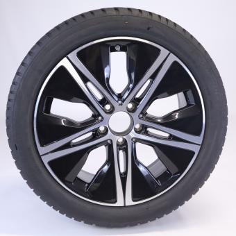 Ruota completa Alu Bridge/Blizzak LM001 cerchio a 5 razze 
