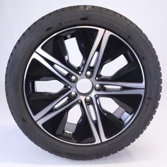 Ruota completa Alu Bridge/Blizzak LM001 cerchio a 5 razze 