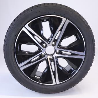 Ruota completa Alu Bridge/Blizzak LM001 cerchio a 5 razze 