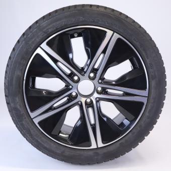 Ruota completa Alu Bridge/Blizzak LM001 cerchio a 5 razze 