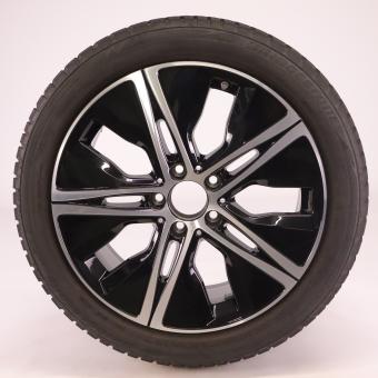 Ruota completa Alu Bridge/Blizzak LM001 cerchio a 5 razze 