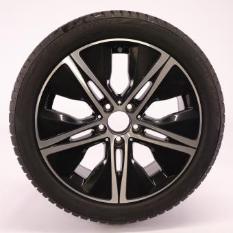 Ruota completa Alu Bridge/Blizzak LM001 cerchio a 5 razze 