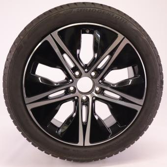 Ruota completa Alu Bridge/Blizzak LM001 cerchio a 5 razze 